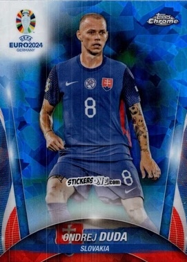 Cromo Ondrej Duda - Chrome UEFA Euro 2024 Sapphire Edition
 n. 59 - Topps
