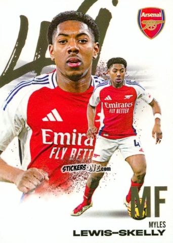 Sticker Myles Lewis-Skelly - Arsenal FX 2024-2025
 n. AFXB12 - Futera