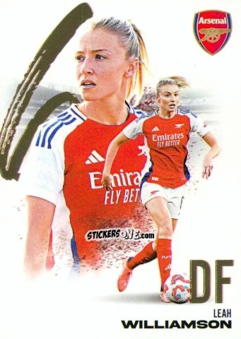 Cromo Leah Williamson - Arsenal FX 2024-2025
 n. AFXB27 - Futera