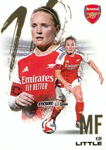 Cromo Kim Little - Arsenal FX 2024-2025
 n. AFXB31 - Futera