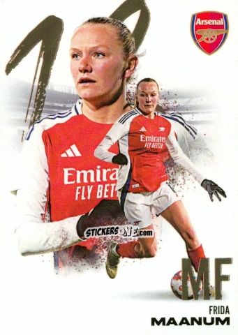 Figurina Frida Maanum - Arsenal FX 2024-2025
 n. AFXB32 - Futera