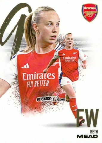 Cromo Beth Mead - Arsenal FX 2024-2025
 n. AFXB36 - Futera