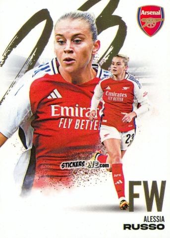 Figurina Alessia Russo - Arsenal FX 2024-2025
 n. AFXB39 - Futera