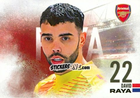 Figurina David Raya - Arsenal FX 2024-2025
 n. AFXL01 - Futera