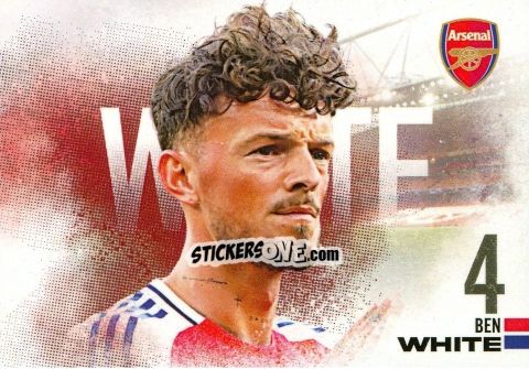Figurina Ben White - Arsenal FX 2024-2025
 n. AFXL03 - Futera