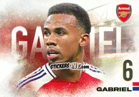 Cromo Gabriel - Arsenal FX 2024-2025
 n. AFXL04 - Futera