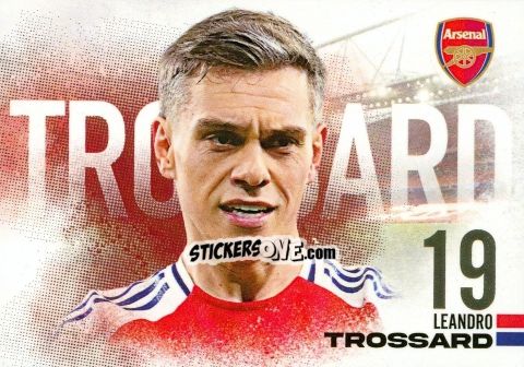 Cromo Leandro Trossard - Arsenal FX 2024-2025
 n. AFXL15 - Futera