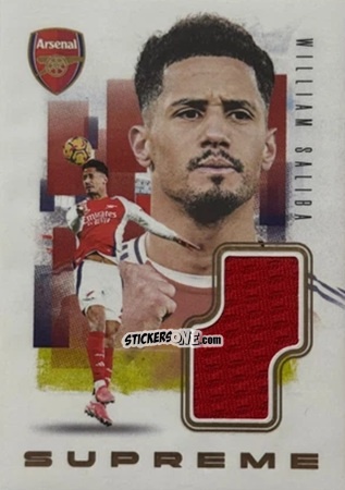 Figurina William Saliba - Arsenal FX 2024-2025
 n. ASU09 - Futera