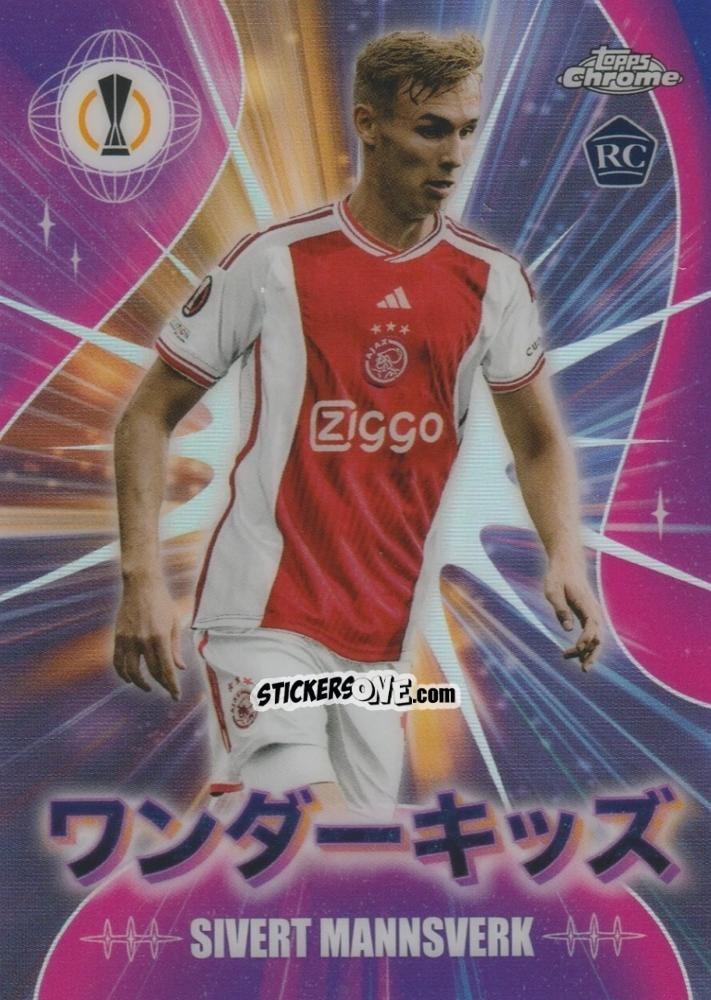 Figurina Sivert Mannsverk - UEFA Club Competitions 2023-2024 Japan Edition
 n. WK-18 - Topps