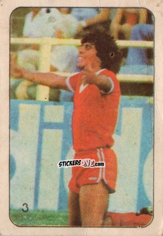 Sticker Diego Maradona  - Super Futbol 1979 n. 3 - Industria Argentina (Crack)