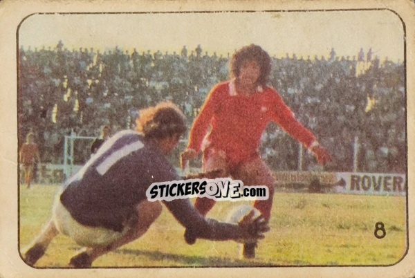 Sticker Diego Maradona  - Super Futbol 1979 n. 8 - Industria Argentina (Crack)
