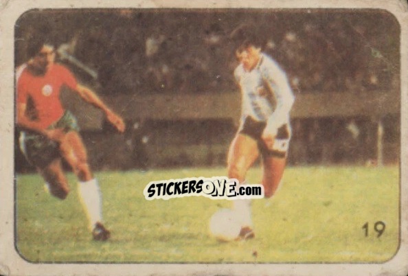 Figurina  Diego Maradona  - Super Futbol 1979 n. 19 - Industria Argentina (Crack)