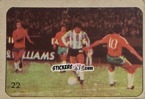 Figurina  Diego Maradona  - Super Futbol 1979 n. 22 - Industria Argentina (Crack)