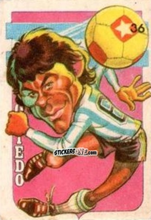 Cromo  Oviedo  - Super Futbol 1979 n. 36 - Industria Argentina (Crack)