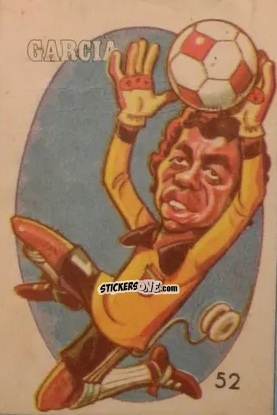 Cromo Jorge García - Super Futbol 1979 n. 52 - Industria Argentina (Crack)