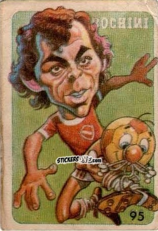 Cromo  Bochini  - Super Futbol 1979 n. 95 - Industria Argentina (Crack)