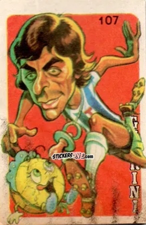 Cromo  Guerini  - Super Futbol 1979 n. 107 - Industria Argentina (Crack)