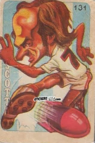 Cromo  Scotta  - Super Futbol 1979 n. 131 - Industria Argentina (Crack)