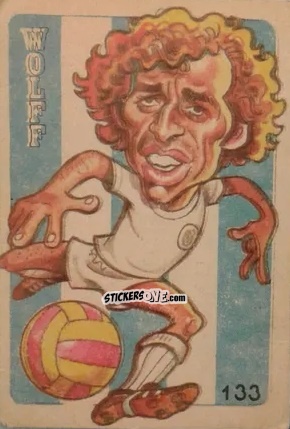 Sticker  Wolff  - Super Futbol 1979 n. 133 - Industria Argentina (Crack)
