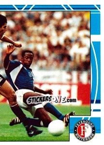 Sticker Julio Ricardo Cruz in game - Feyenoord 1999-2000 n. 71 - Panini