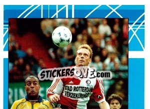 Sticker Peter van Vossen in game - Feyenoord 1999-2000 - Panini