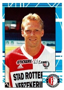 Sticker Peter van Vossen (Portrait) - Feyenoord 1999-2000 - Panini