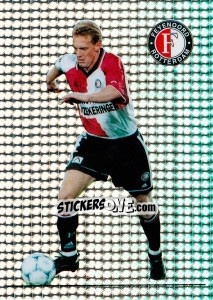 Cromo Peter van Vossen in action - Feyenoord 1999-2000 - Panini