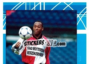 Sticker Ellery Cairo in game - Feyenoord 1999-2000 n. 79 - Panini