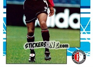 Figurina Ellery Cairo in game - Feyenoord 1999-2000 - Panini