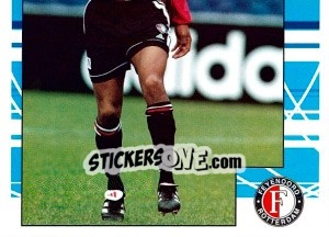Sticker Ellery Cairo in game - Feyenoord 1999-2000 n. 80 - Panini
