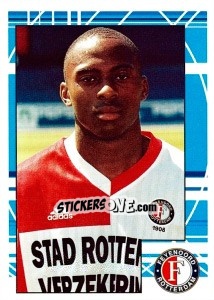 Sticker Ellery Cairo (Portrait) - Feyenoord 1999-2000 n. 81 - Panini