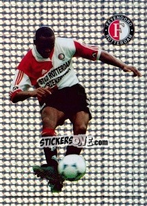 Sticker Ellery Cairo in action - Feyenoord 1999-2000 n. 82 - Panini