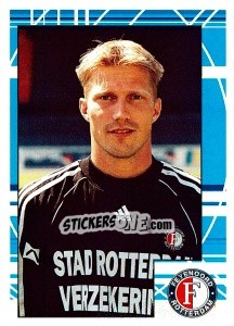 Sticker Edwin Zoetebier (Portrait) - Feyenoord 1999-2000 - Panini