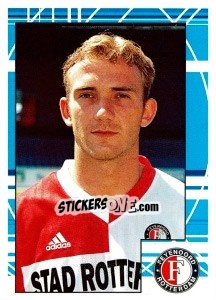 Cromo Ferry de Haan (Portrait) - Feyenoord 1999-2000 - Panini