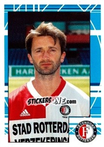 Sticker Radoslav Samardzic (Portrait) - Feyenoord 1999-2000 - Panini