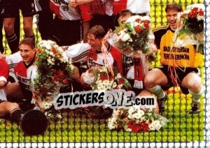 Sticker Team photo - Feyenoord 1999-2000 n. 5 - Panini