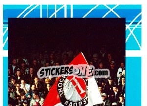 Sticker Feyenoord Fan's - Feyenoord 1999-2000 - Panini