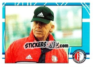 Sticker Leo Beenhakker - Feyenoord 1999-2000 - Panini