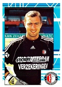 Sticker Jerzy Dudek (Portrait) - Feyenoord 1999-2000 n. 9 - Panini