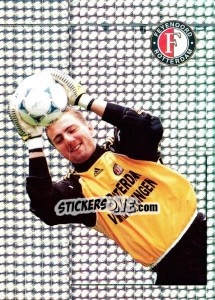 Sticker Jerzy Dudek in action - Feyenoord 1999-2000 n. 11 - Panini
