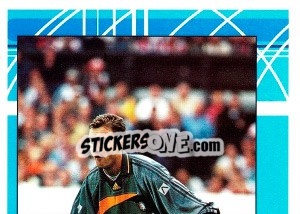 Sticker Jerzy Dudek in game - Feyenoord 1999-2000 n. 12 - Panini
