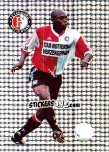 Sticker Ulrich van Gobbel in action - Feyenoord 1999-2000 - Panini
