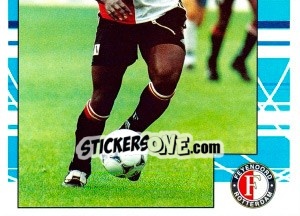 Cromo Ulrich van Gobbel in game - Feyenoord 1999-2000 - Panini