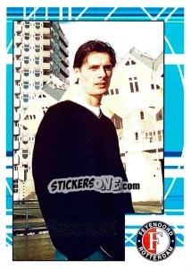 Sticker Kees van Wonderen (Home photo) - Feyenoord 1999-2000 - Panini