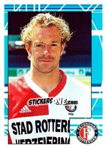 Sticker Bert Konterman (Portrait) - Feyenoord 1999-2000 - Panini