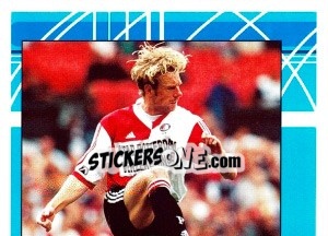 Cromo Bert Konterman in game - Feyenoord 1999-2000 - Panini