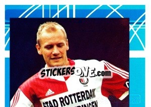 Cromo Tomasz Rzasa in game - Feyenoord 1999-2000 - Panini