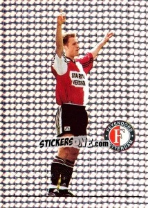 Sticker Patrick Paauwe in action - Feyenoord 1999-2000 - Panini