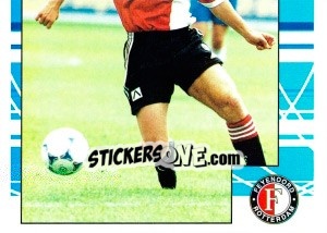 Cromo Patrick Paauwe in game - Feyenoord 1999-2000 - Panini