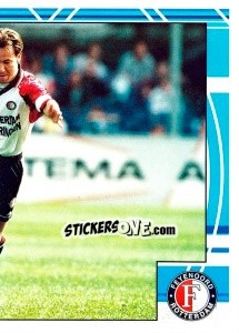 Sticker Jean-Paul van Gastel in game - Feyenoord 1999-2000 n. 43 - Panini